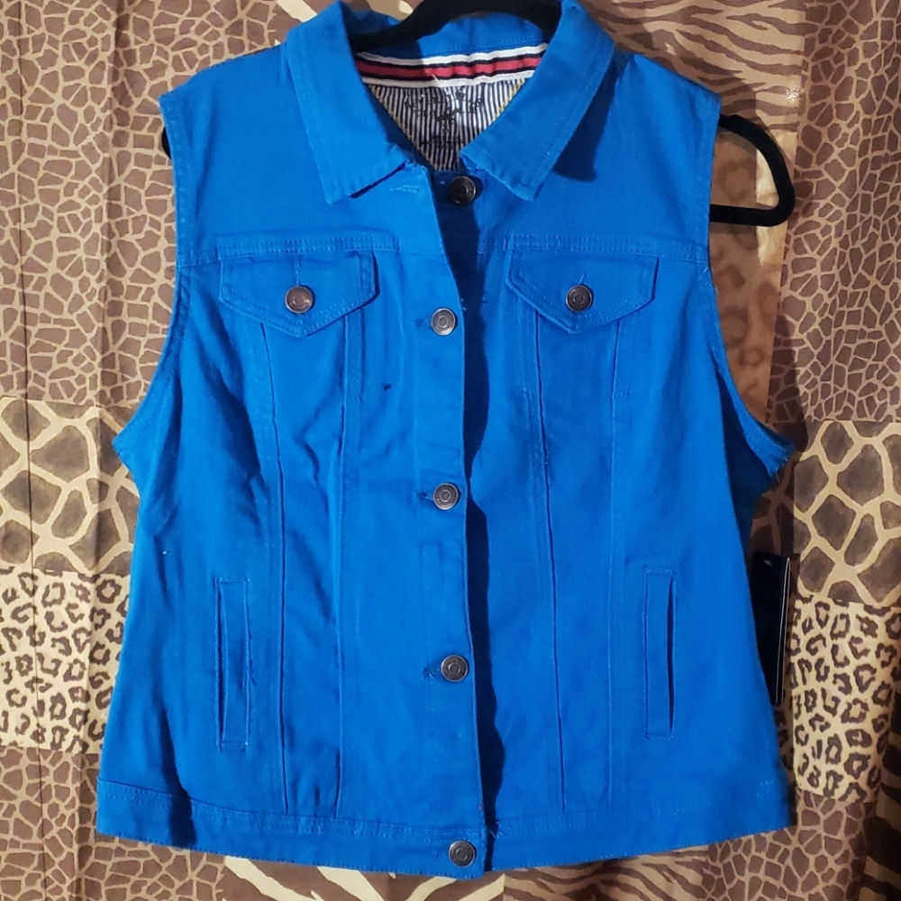 Blue Jean vest